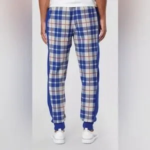 Champion Pants Champion Reverse Weave Gray Plaid Sweatpants
